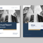 Annual Report Brochure Template in INDD format