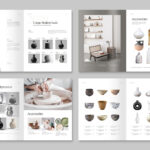 Catalog Brochure Template in INDD format