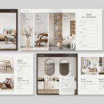 Square Furniture Catalog in InDesign INDD & IDML Formats