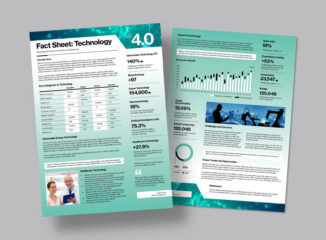 Technology Fact Sheet in InDesign format