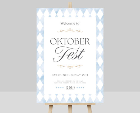 Oktoberfest Event Poster in PSD AI EPS